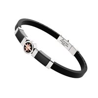 Armband Zancan Herr Hi Teck in Stahl EHB423 - EHB423